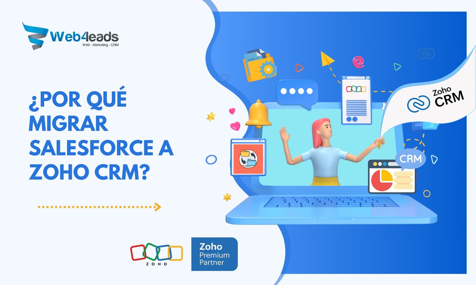 ¿Por qué migrar Salesforce a Zoho CRM?